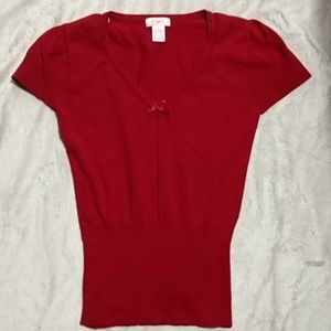 2 for $15   Candie's short sleeve sweater